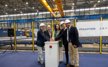Fincantieri inicia la construcción del nuevo Crystal Grace